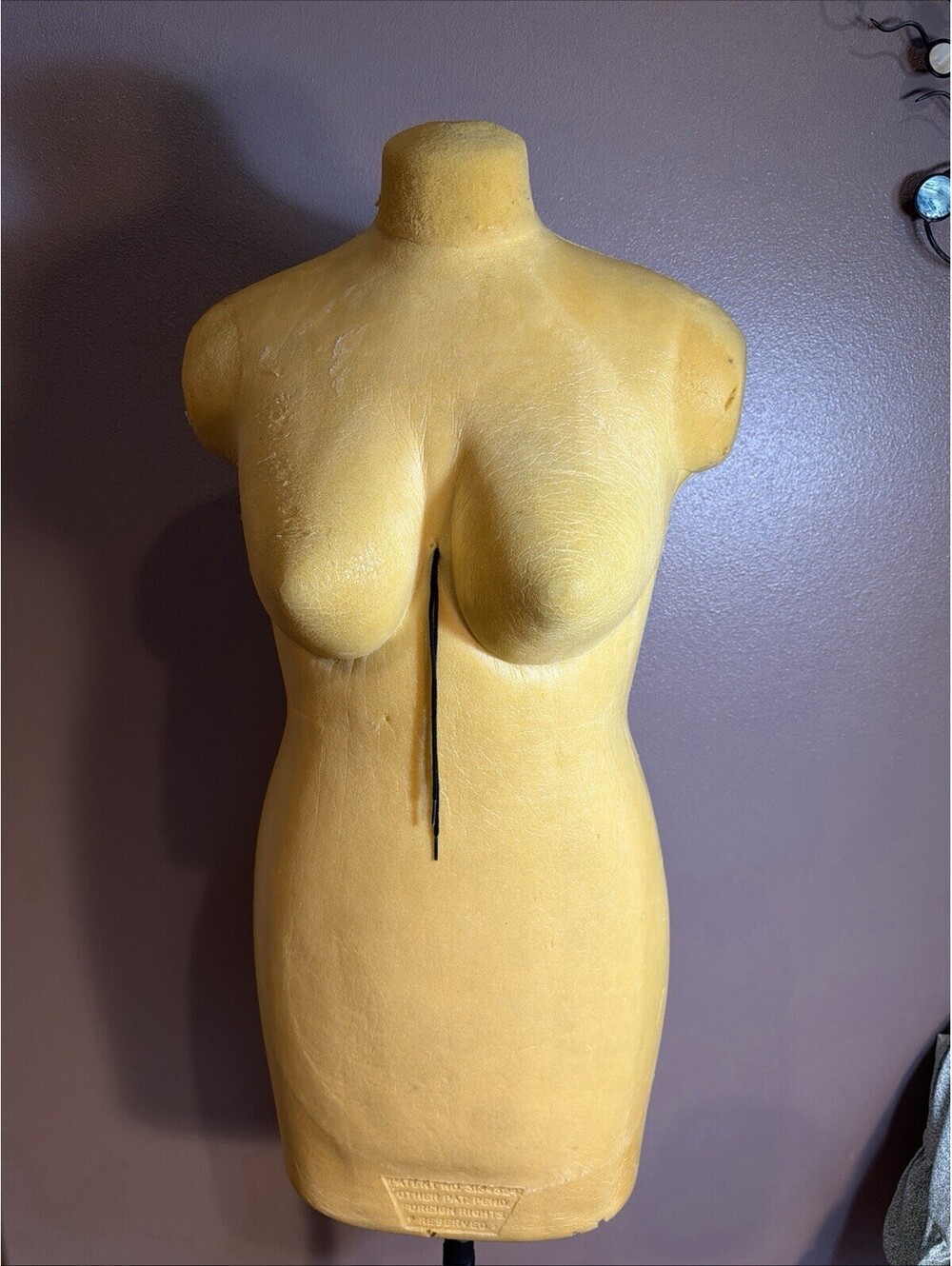 Uniquely You Large Foam Dress Form Vintage Rare Mannequin